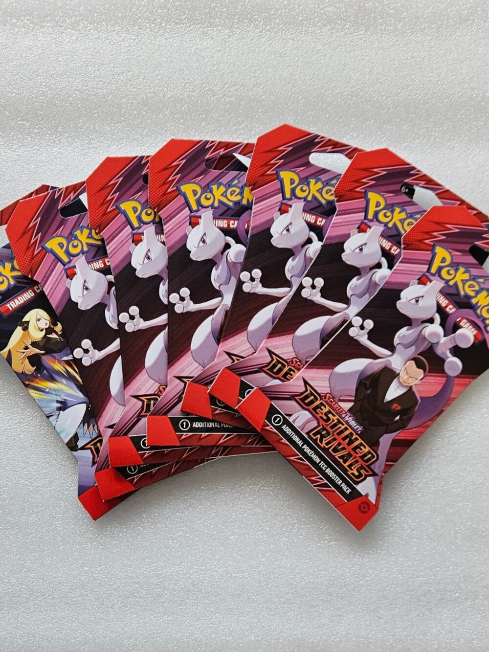 Pokemon TCG cards destined rivals NEW factory sleeved. 7 packs! $110